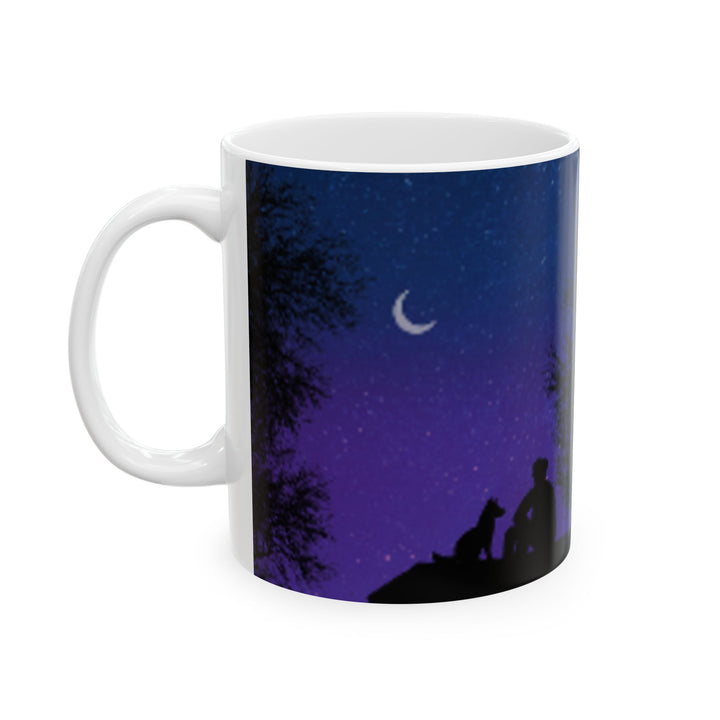 Starry Night Ceramic Mug - 11oz & 15oz | Perfect for Stargazers & Coffee Lovers