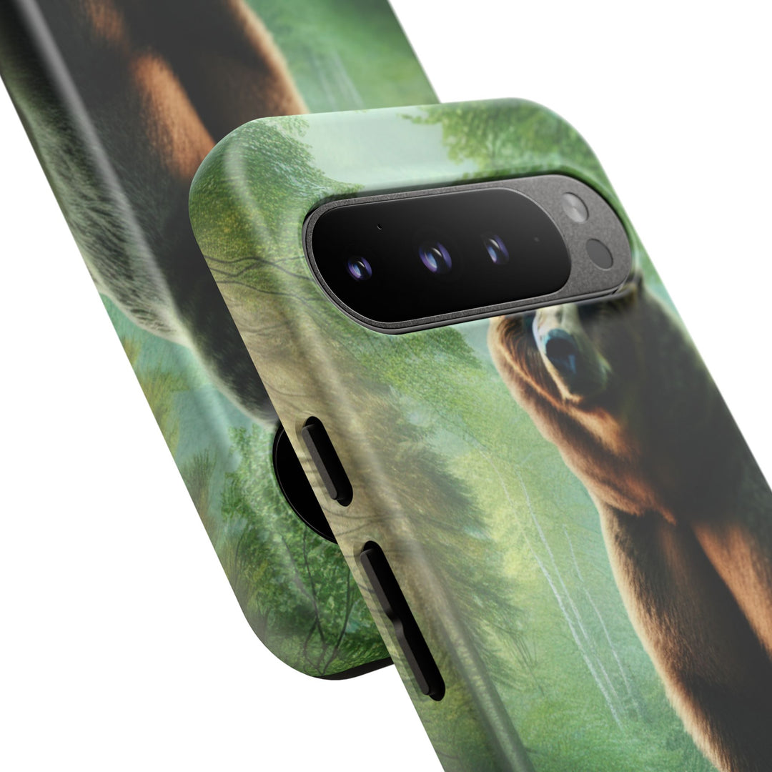 Wildlife Phone Case - Tough Bear Design for Nature Lovers