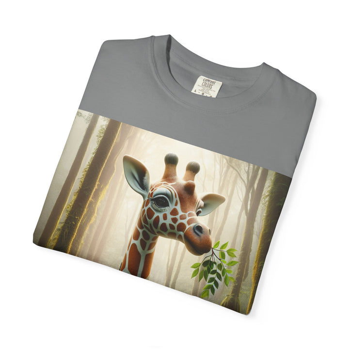 Playful Giraffe Unisex T-Shirt - Nature-Inspired Graphic Tee