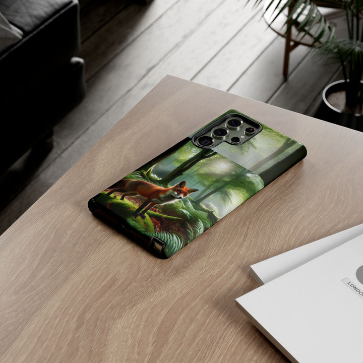 Nature-Inspired Tough Case with Fox Design