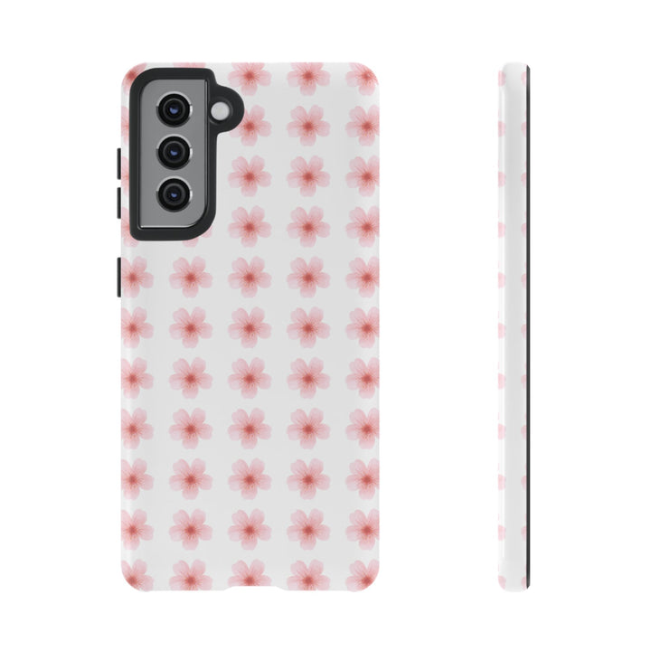 Cherry Blossom Tough Phone Case - Floral Design for Spring & Summer