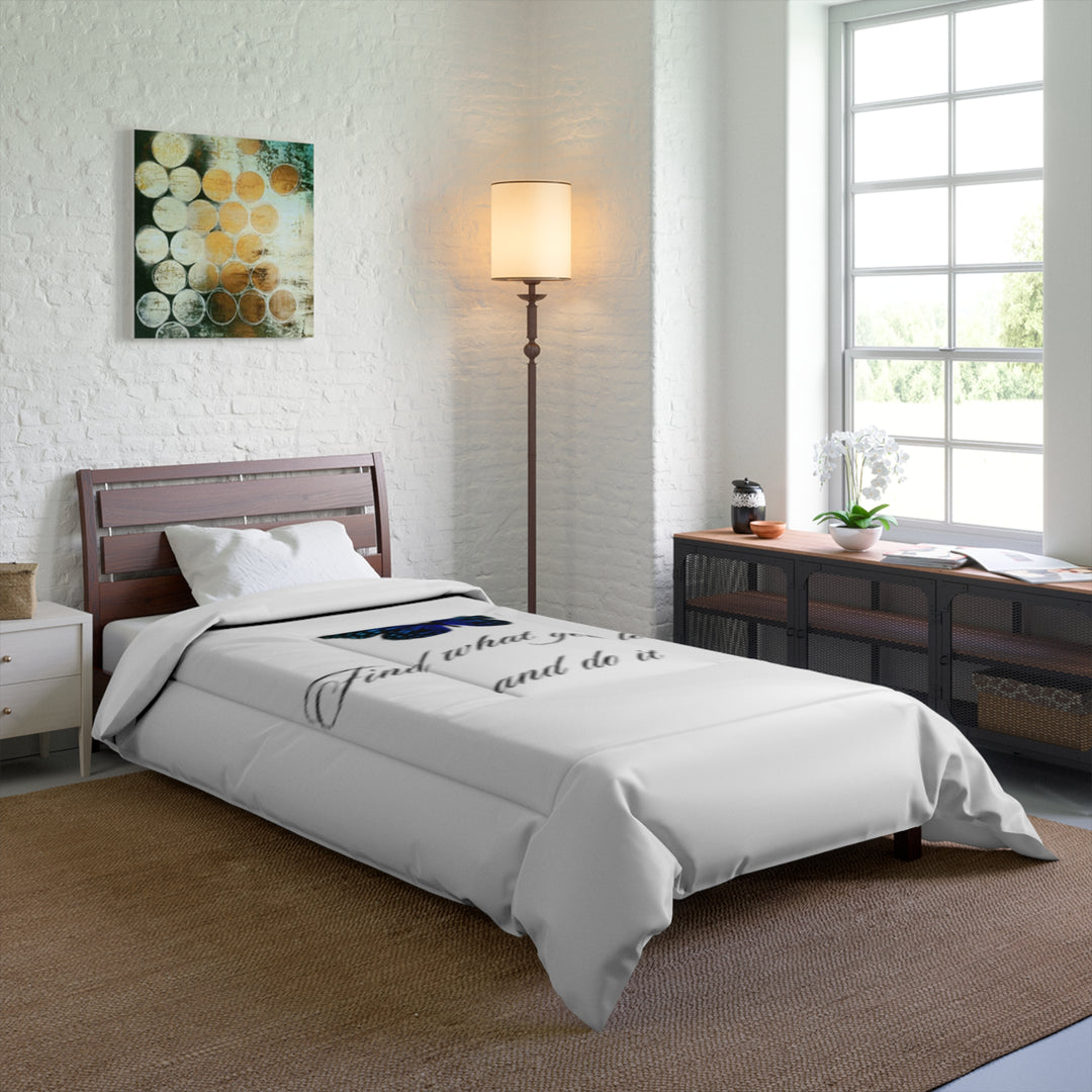 butterfly insperational Comforter