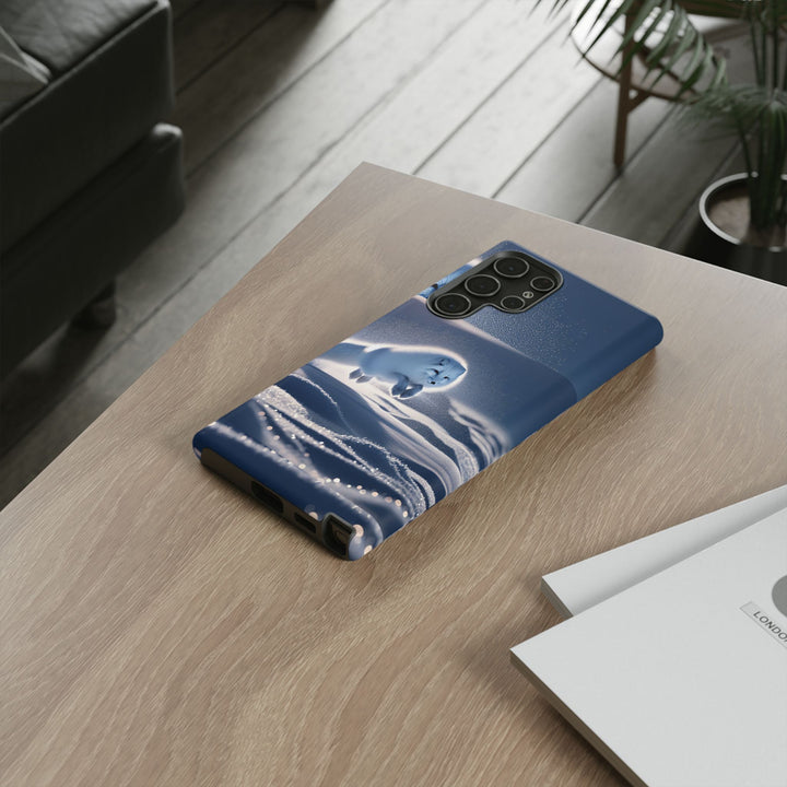 Cute Arctic Fox Phone Case – Tough Protective Cover for Animal Lovers