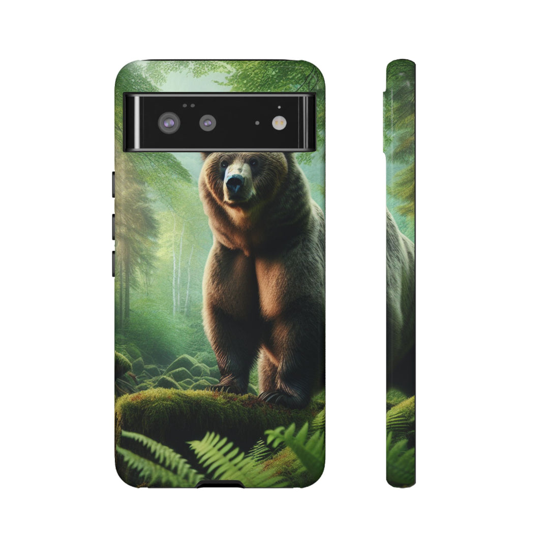 Wildlife Phone Case - Tough Bear Design for Nature Lovers