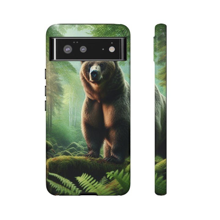Wildlife Phone Case - Tough Bear Design for Nature Lovers