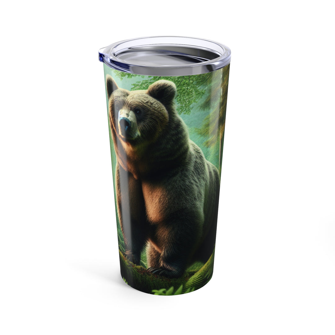 Mystical Bear 20oz Tumbler | Nature-Inspired Travel Mug for Wildlife Lovers