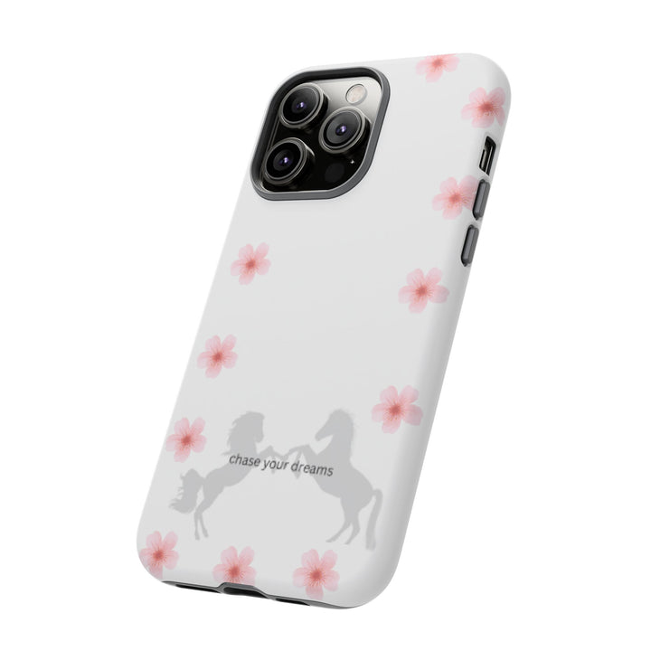Chase Your Dreams Floral Phone Case