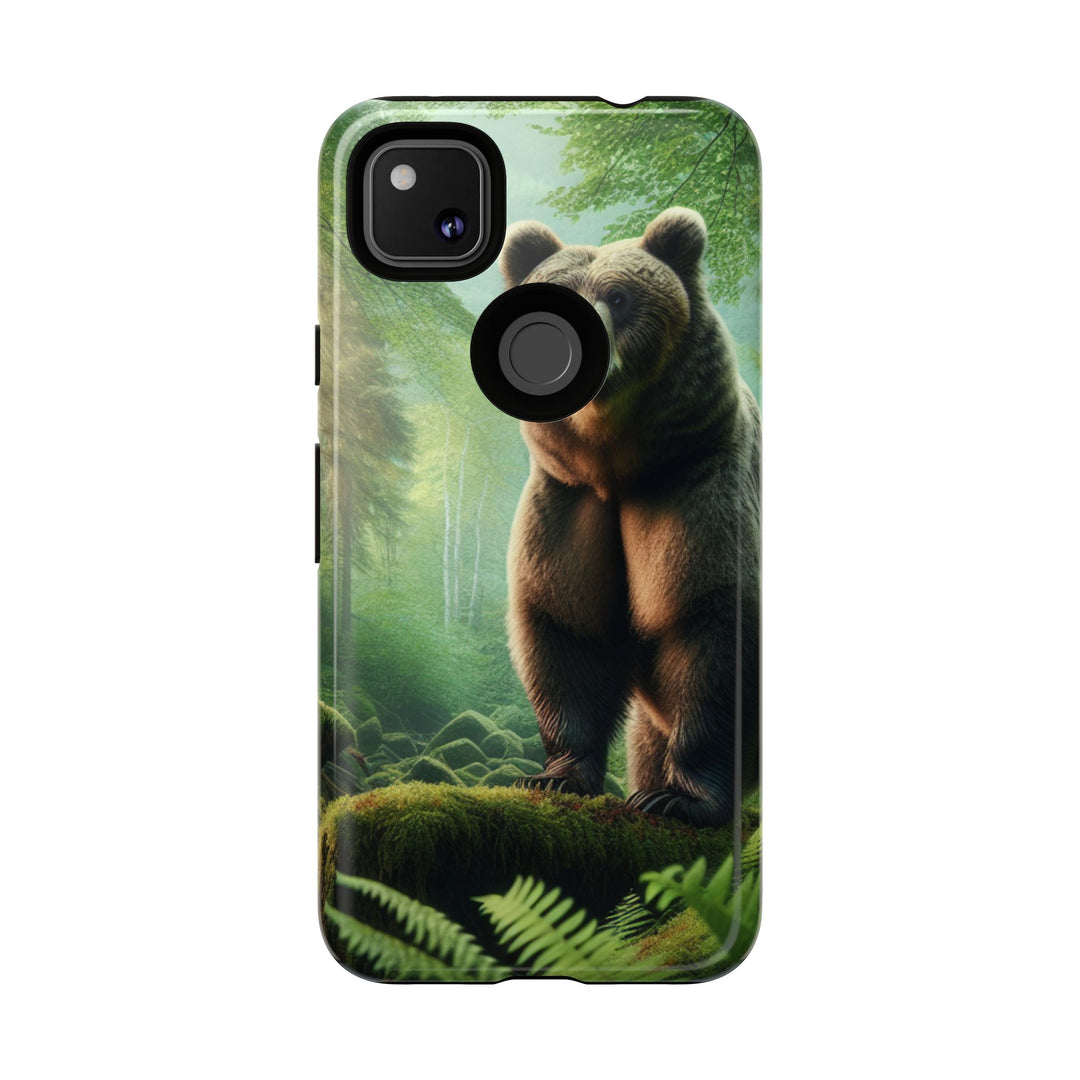 Wildlife Phone Case - Tough Bear Design for Nature Lovers