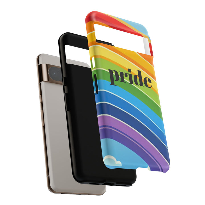 Pride Phone Case - Rainbow Gradient, LGBTQ+ Accessory, Colorful Phone Cover, Unique Gift for Pride Month, Phone Protection