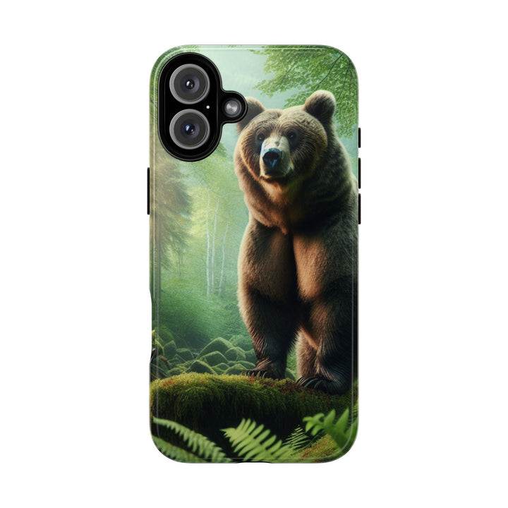 Wildlife Phone Case - Tough Bear Design for Nature Lovers