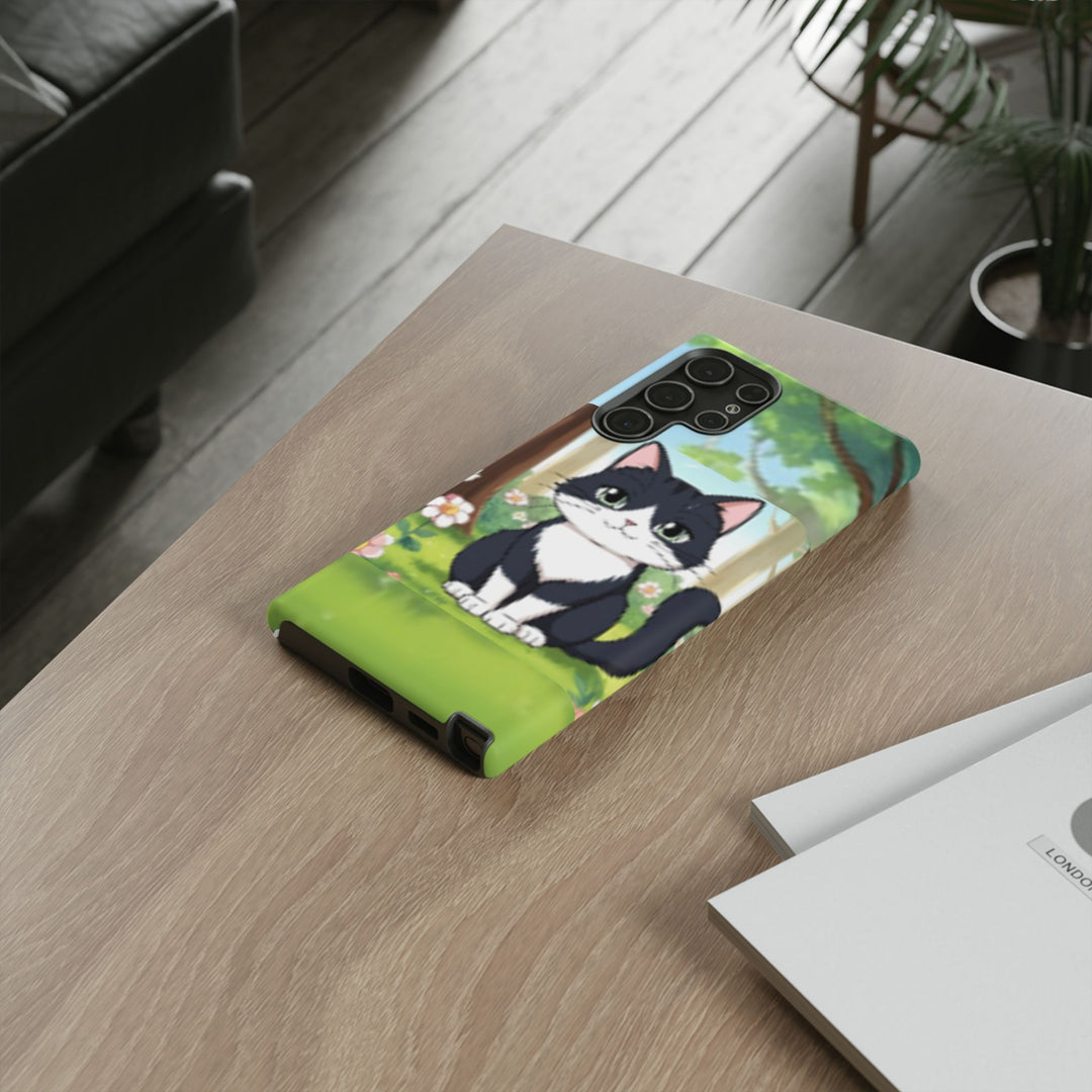 Cute Ai Cat Phone Case - Tough Cases for Animal Lovers