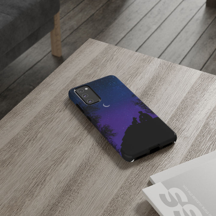 Starry Night Phone Case for Dog Lovers