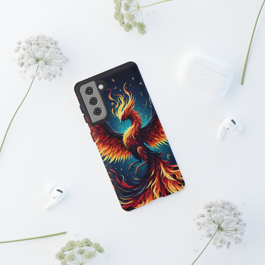 Phoenix Tough Cases - Bold Protective Phone Case with Colorful Firebird Design