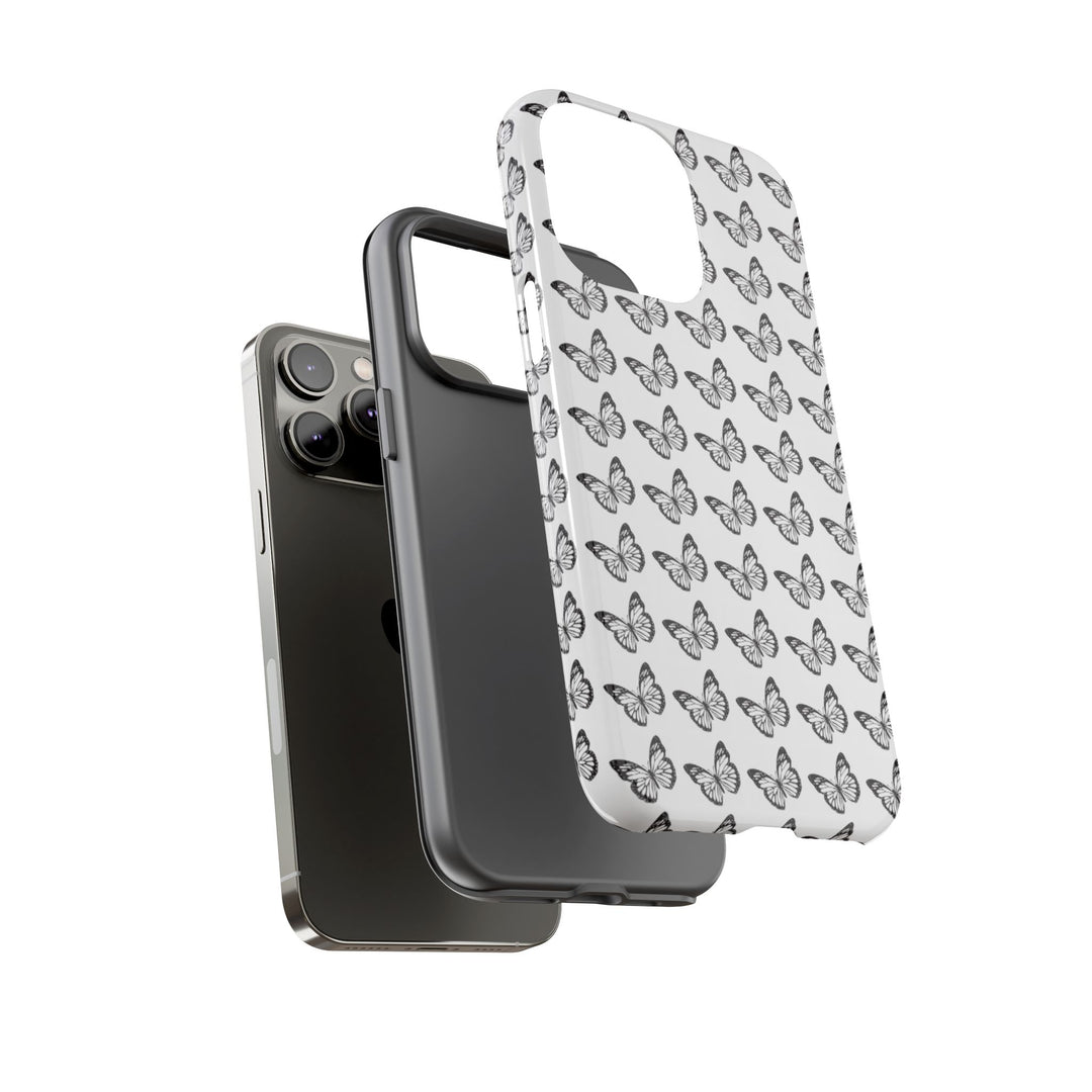 Butterfly Phone Case - Elegant Tough Case for Nature Lovers