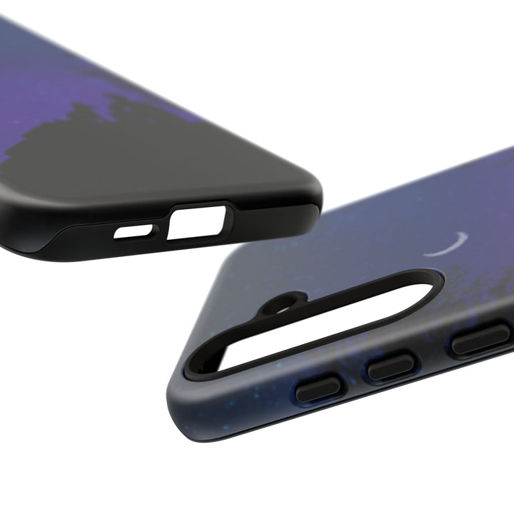Starry Night Phone Case for Dog Lovers