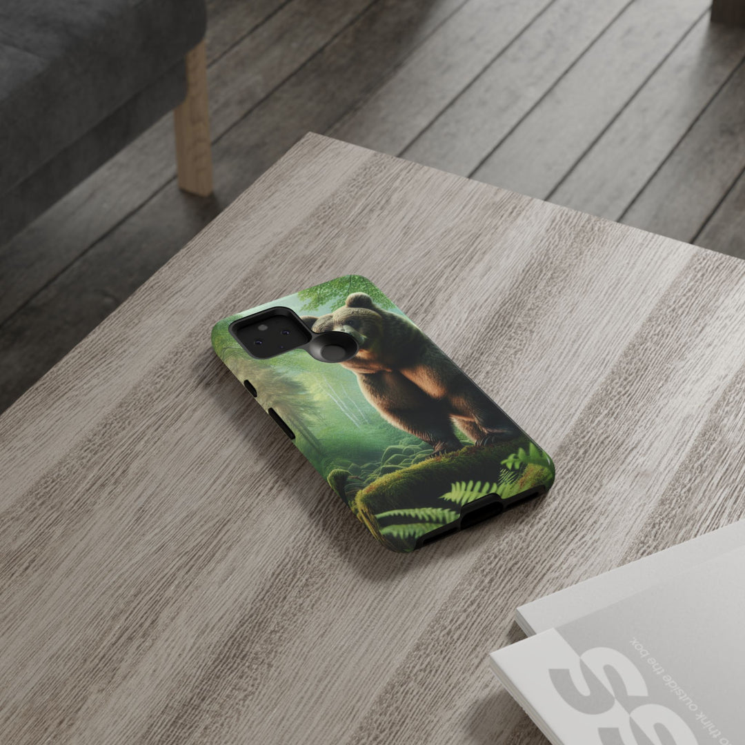 Wildlife Phone Case - Tough Bear Design for Nature Lovers