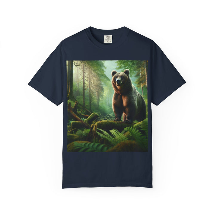 Nature-Inspired Unisex Bear Graphic Tee - Ideal for Outdoor Enthusiasts
