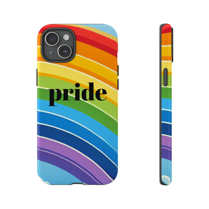 Pride Phone Case - Rainbow Gradient, LGBTQ+ Accessory, Colorful Phone Cover, Unique Gift for Pride Month, Phone Protection