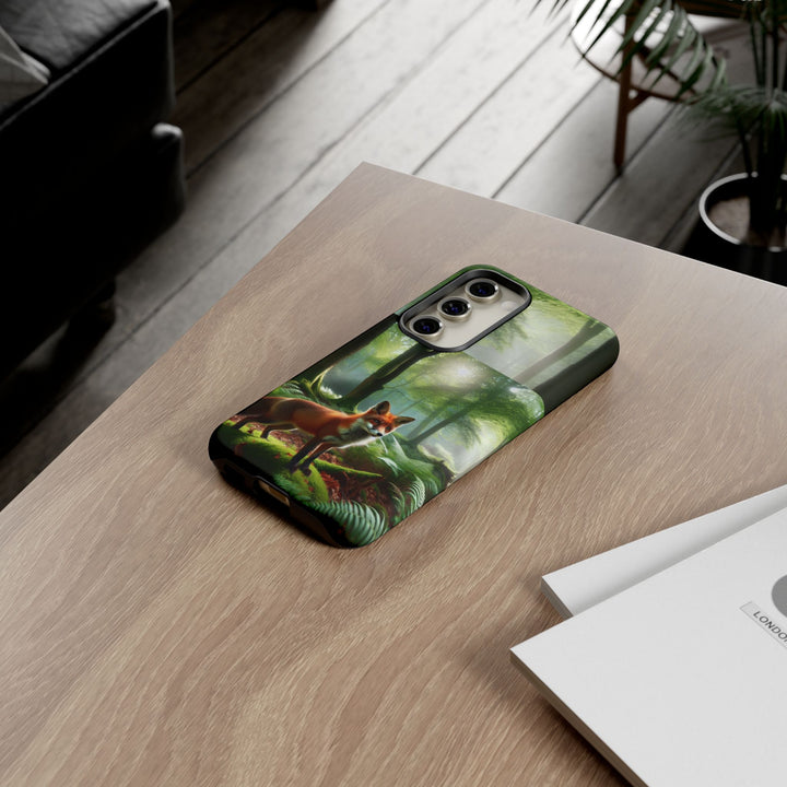 Nature-Inspired Tough Case with Fox Design