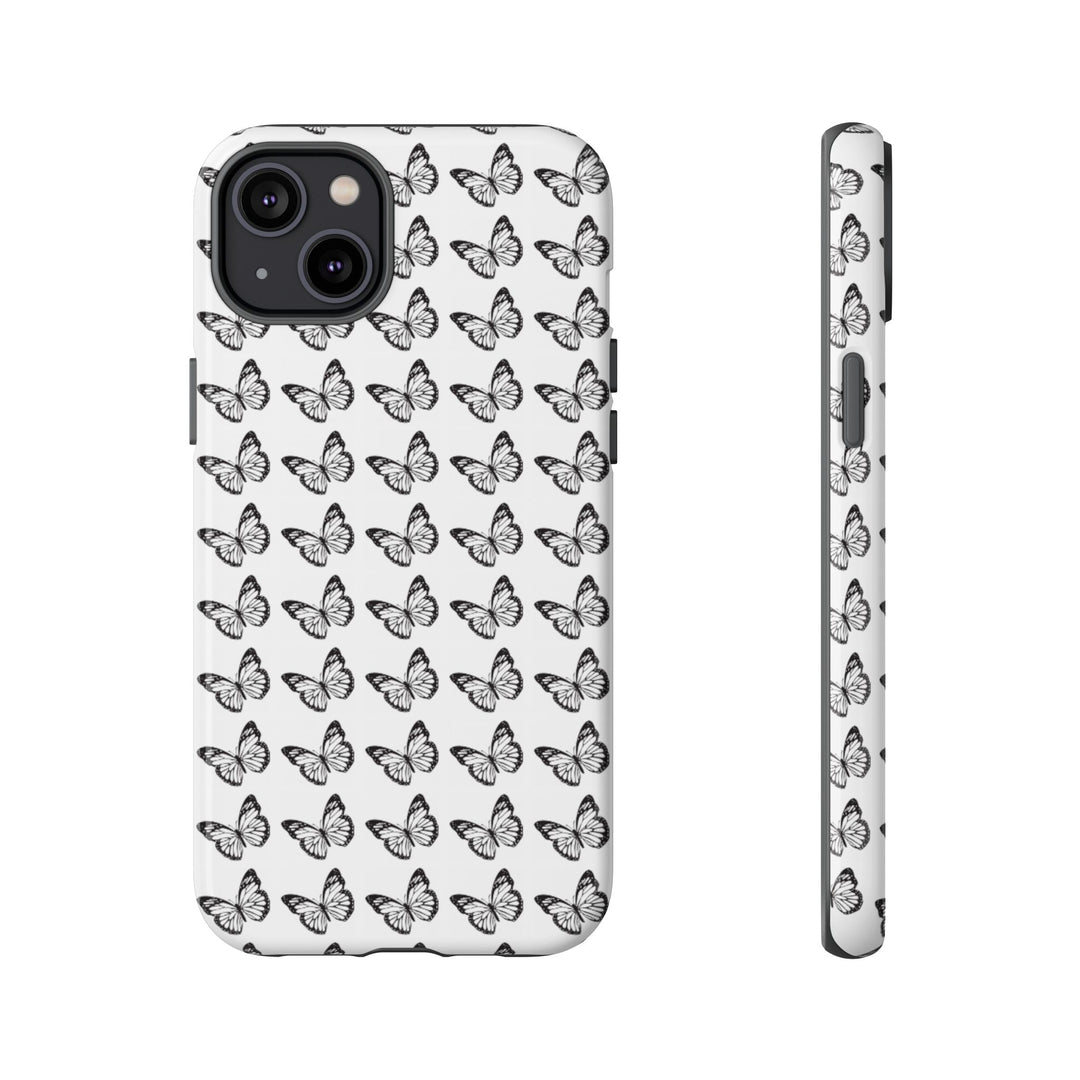 Butterfly Phone Case - Elegant Tough Case for Nature Lovers