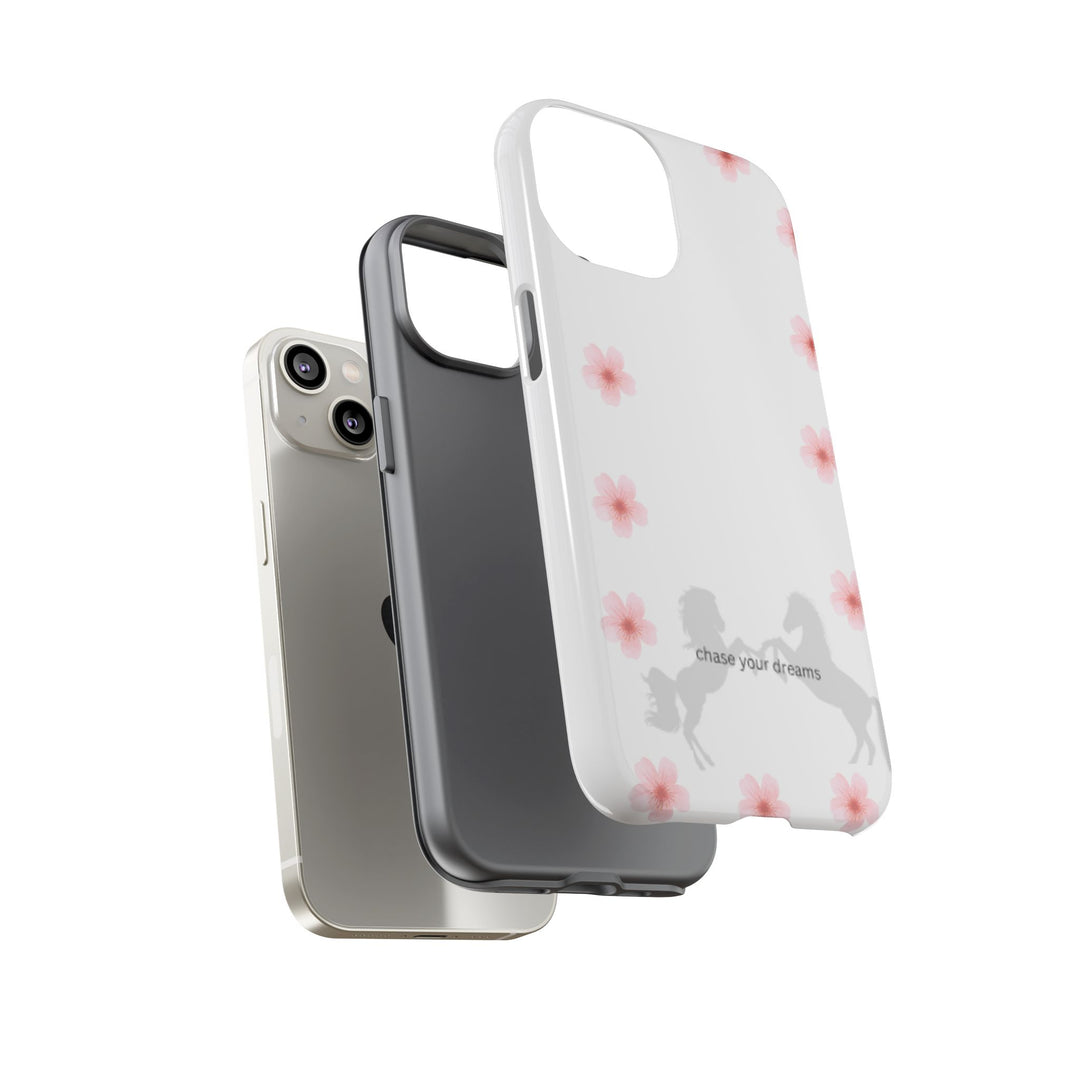 Chase Your Dreams Floral Phone Case