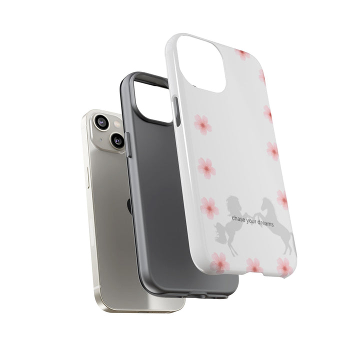 Chase Your Dreams Floral Phone Case