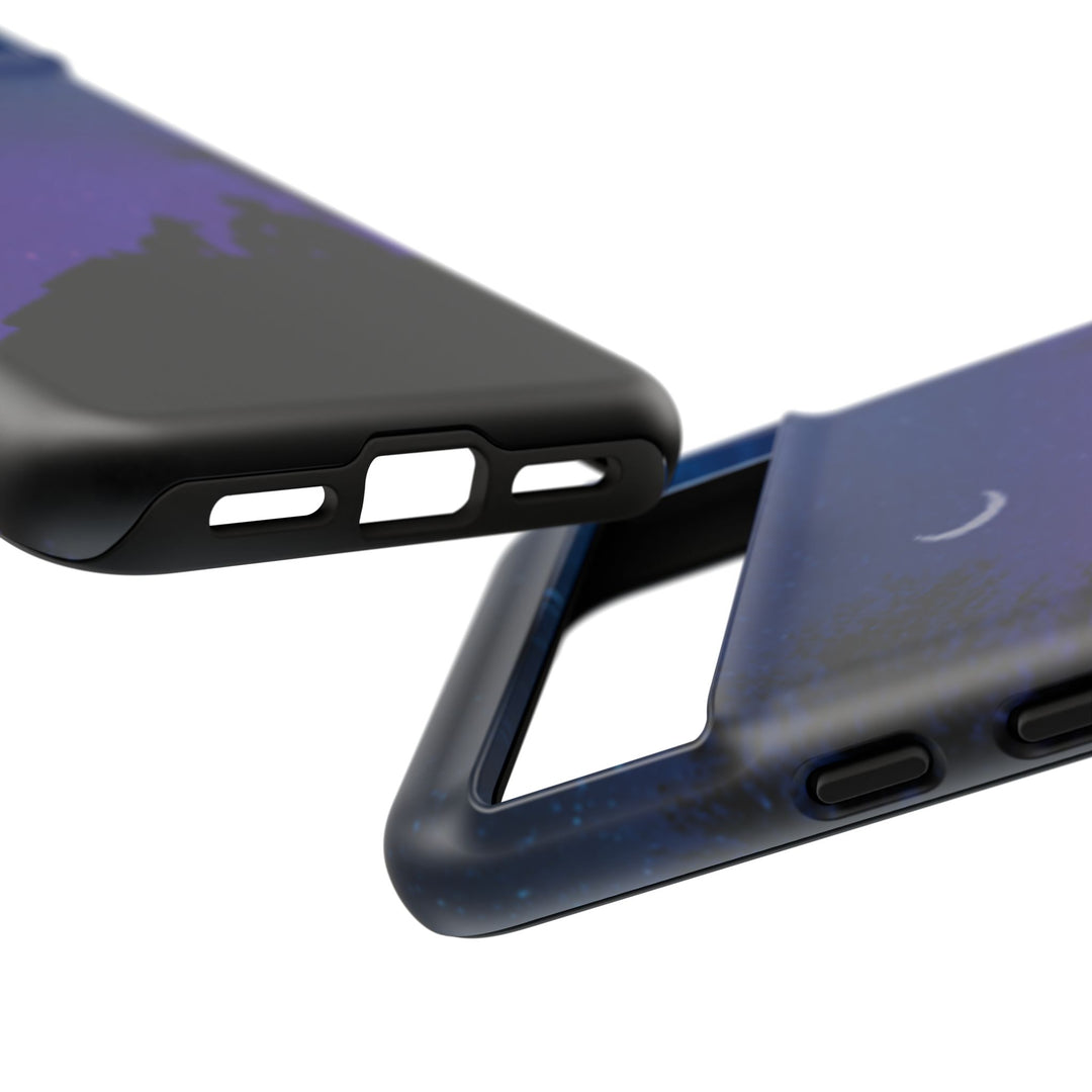 Starry Night Phone Case for Dog Lovers