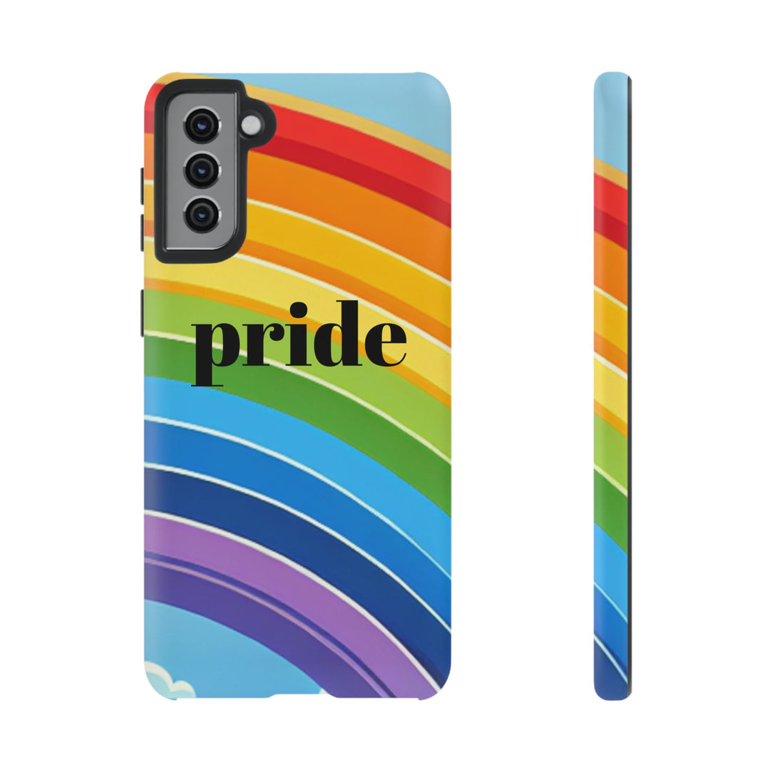 Pride Phone Case - Rainbow Gradient, LGBTQ+ Accessory, Colorful Phone Cover, Unique Gift for Pride Month, Phone Protection