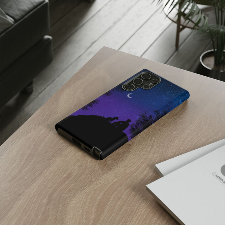 Starry Night Phone Case for Dog Lovers