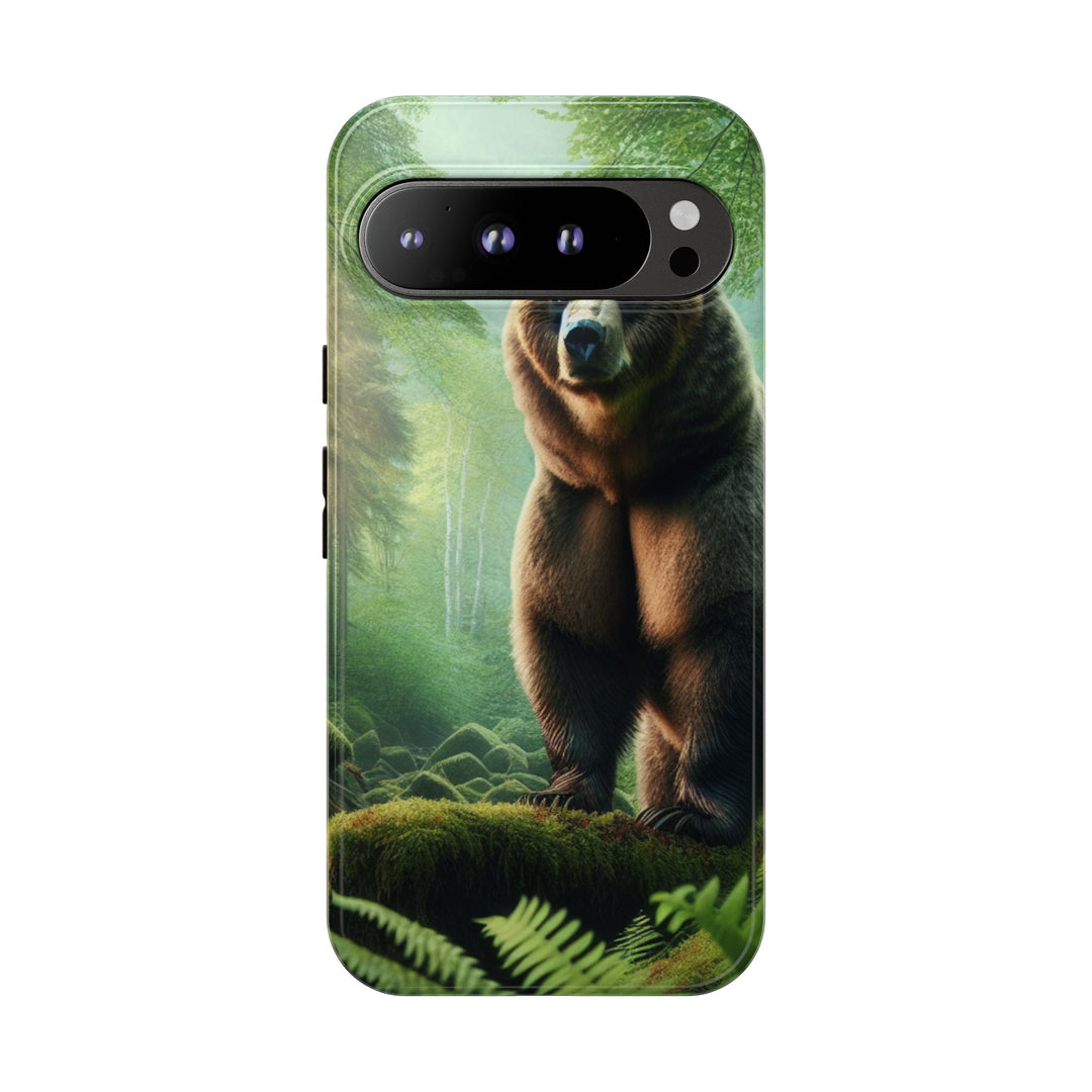 Wildlife Phone Case - Tough Bear Design for Nature Lovers