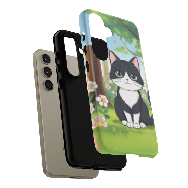 Cute Ai Cat Phone Case - Tough Cases for Animal Lovers