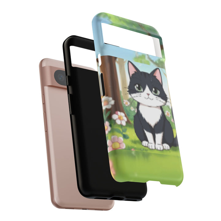 Cute Ai Cat Phone Case - Tough Cases for Animal Lovers