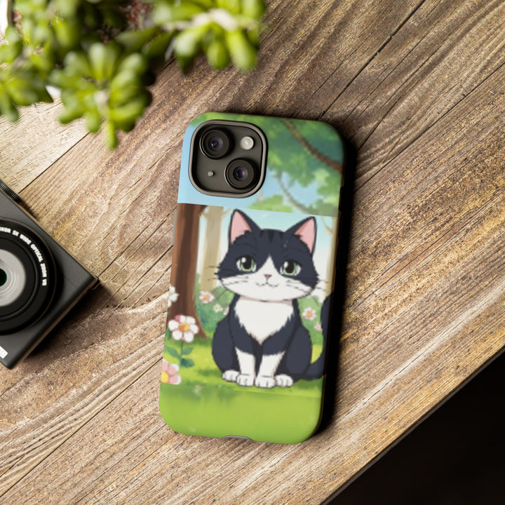 Cute Ai Cat Phone Case - Tough Cases for Animal Lovers
