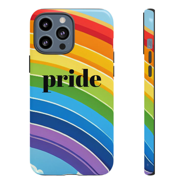 Pride Phone Case - Rainbow Gradient, LGBTQ+ Accessory, Colorful Phone Cover, Unique Gift for Pride Month, Phone Protection