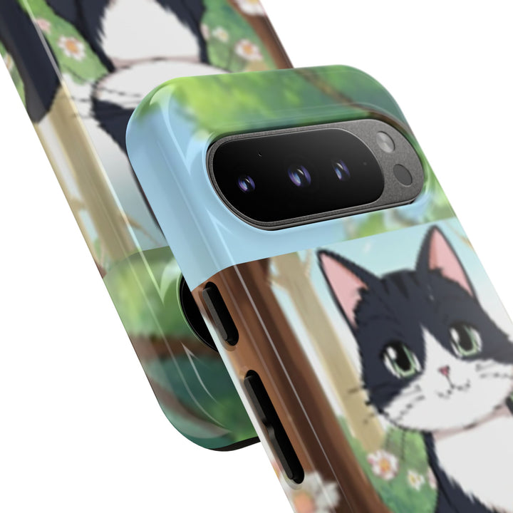 Cute Ai Cat Phone Case - Tough Cases for Animal Lovers