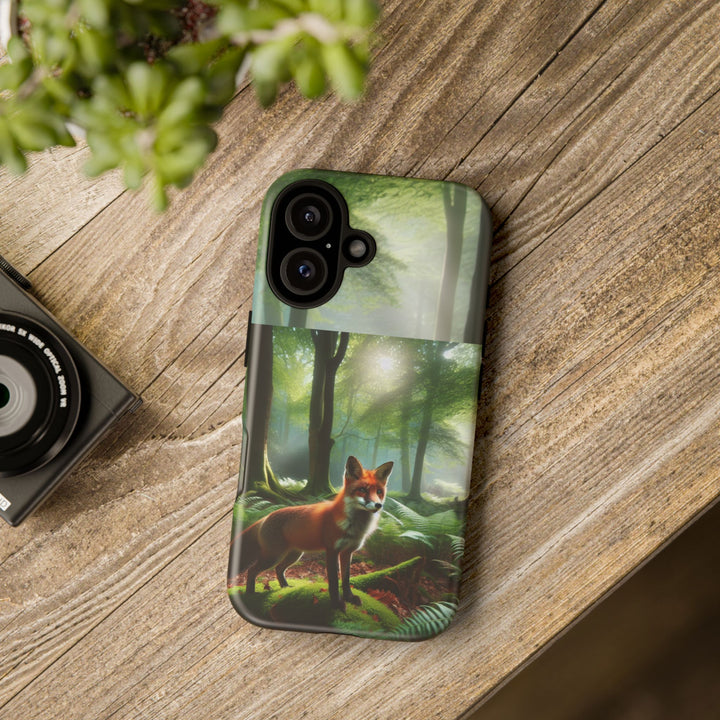Nature-Inspired Tough Case with Fox Design