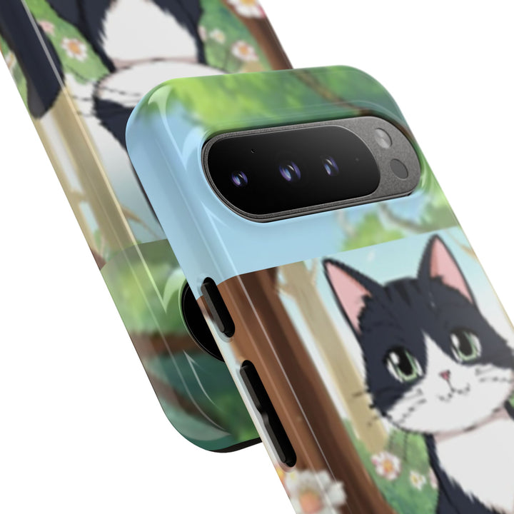 Cute Ai Cat Phone Case - Tough Cases for Animal Lovers