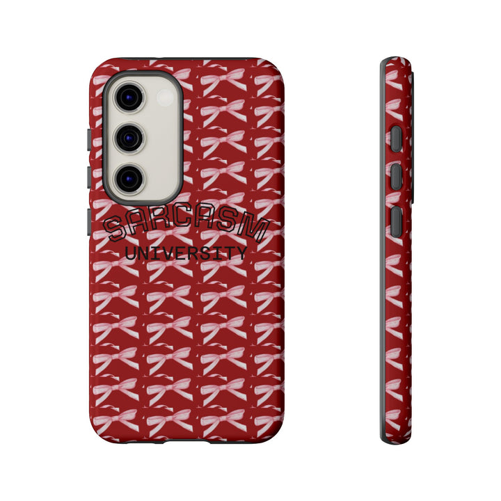 Sarcasm University Phone Case - Tough & Stylish Accessory for Sarcasm Lovers
