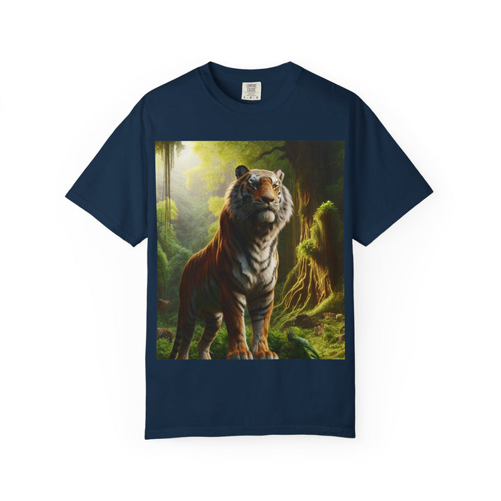 Majestic Tiger Unisex Garment-Dyed T-Shirt