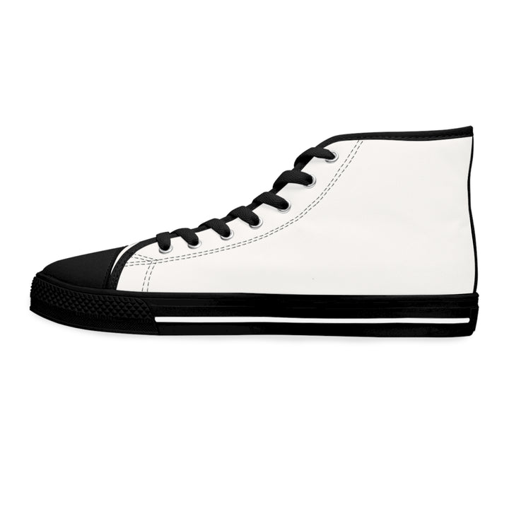 Women&#039;s High Top Sneakers with Butterfly Design - Inspire Your Style