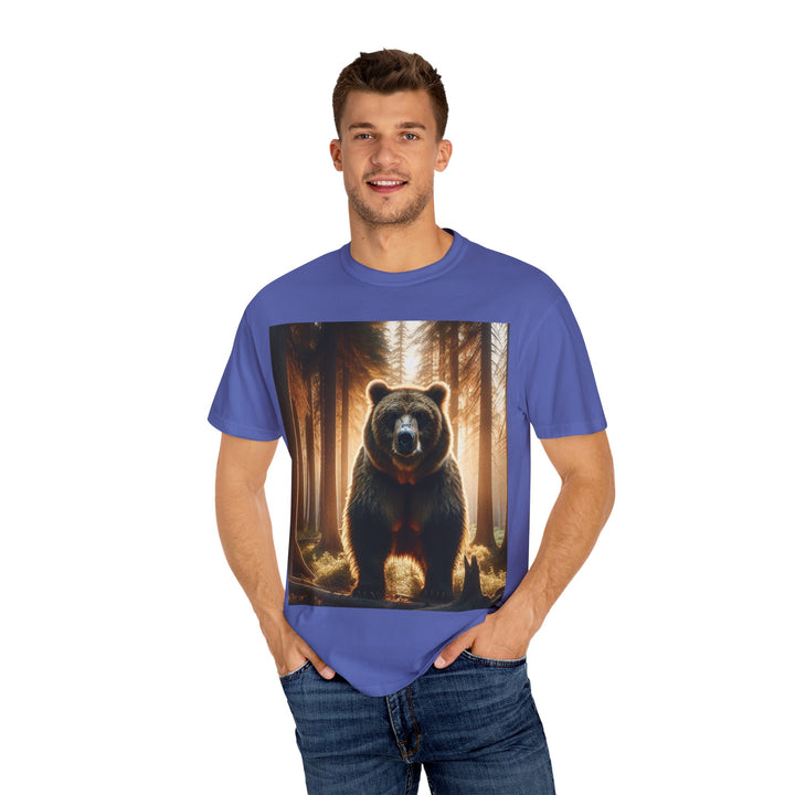 Nature-Inspired Bear Graphic Unisex T-Shirt