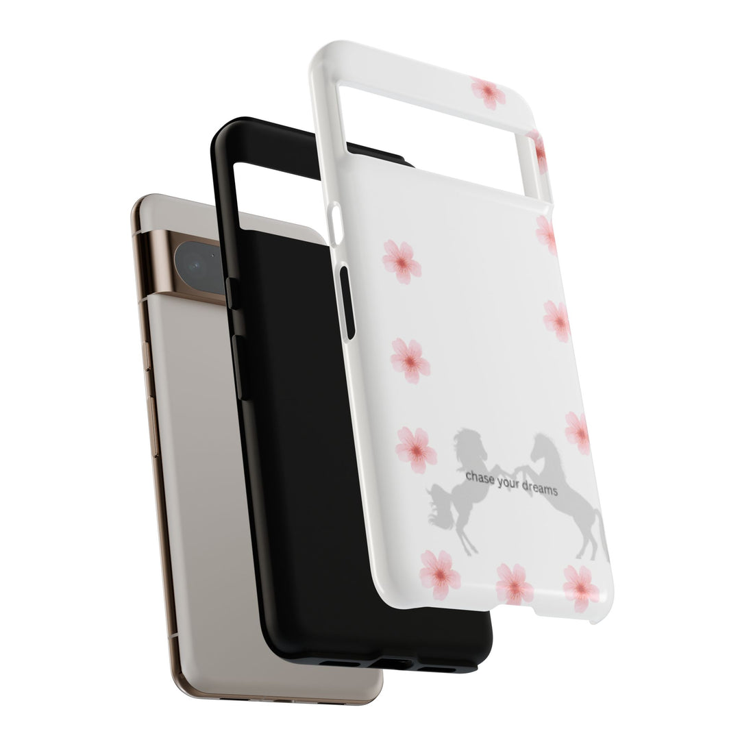 Chase Your Dreams Floral Phone Case