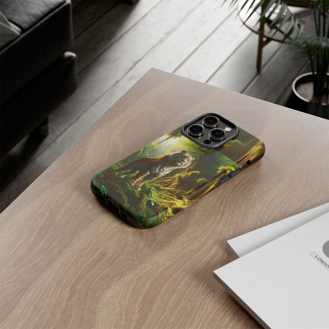 Wild Tiger Tough Phone Case - Nature Lover Accessory
