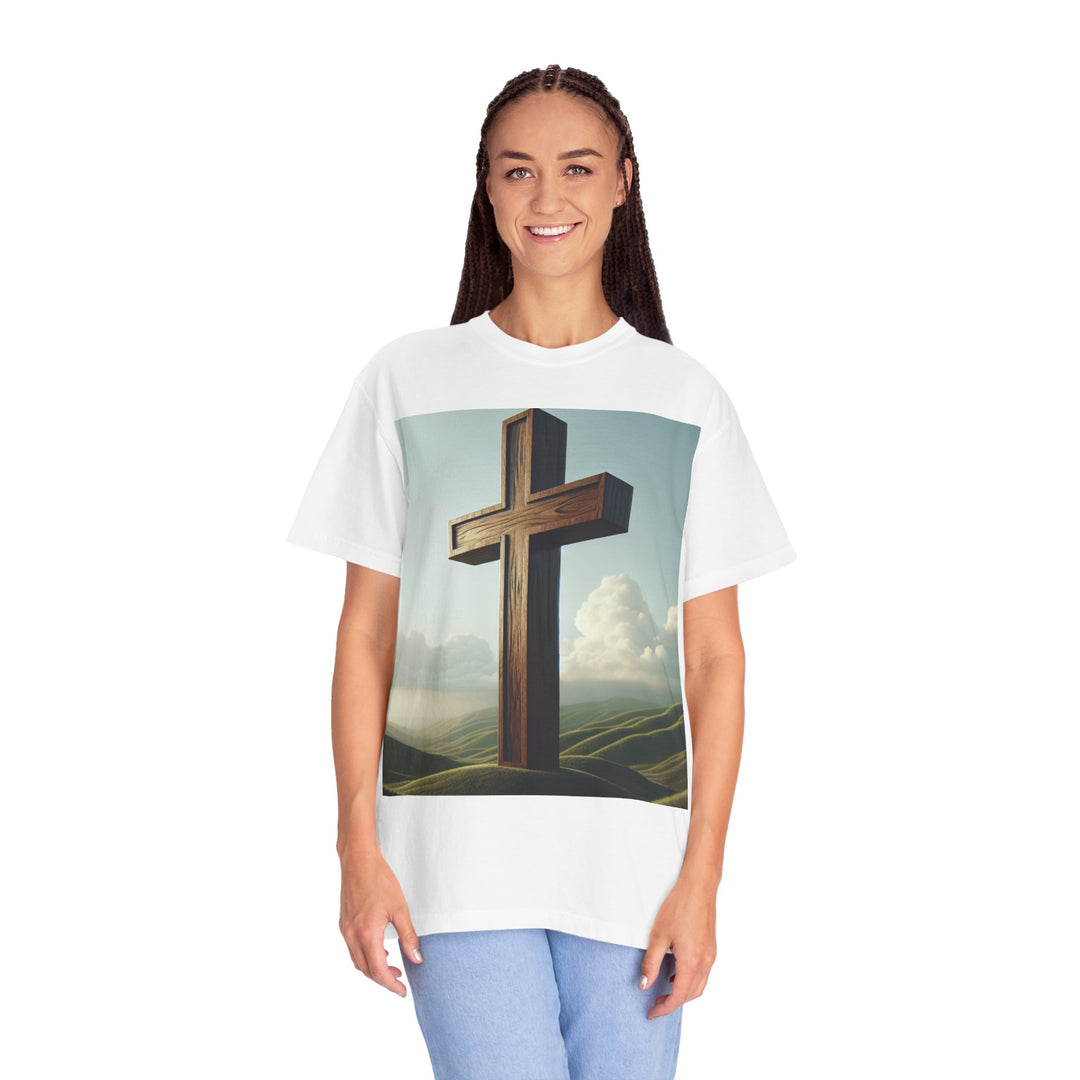 Inspirational Cross T-Shirt, Christian Clothing, Faith-Based Gift, Religious Apparel, Unisex Fashion, Spiritual Wear
