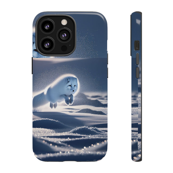 Cute Arctic Fox Phone Case – Tough Protective Cover for Animal Lovers
