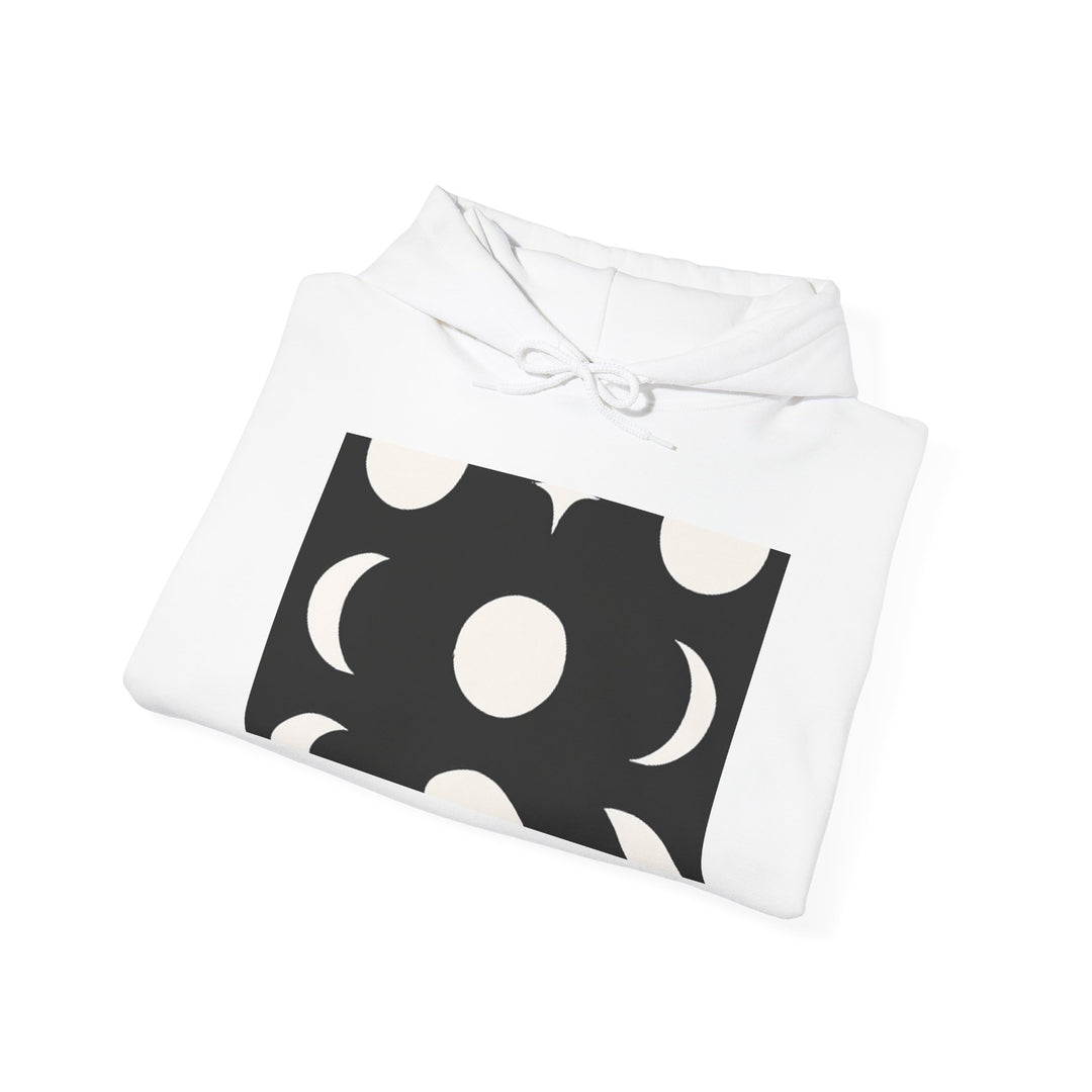 Moon Phases Unisex Hoodie, Cozy Gift for Astrology Lovers, Perfect for Fall, Winter, Art Sweatshirt, Night Sky Apparel