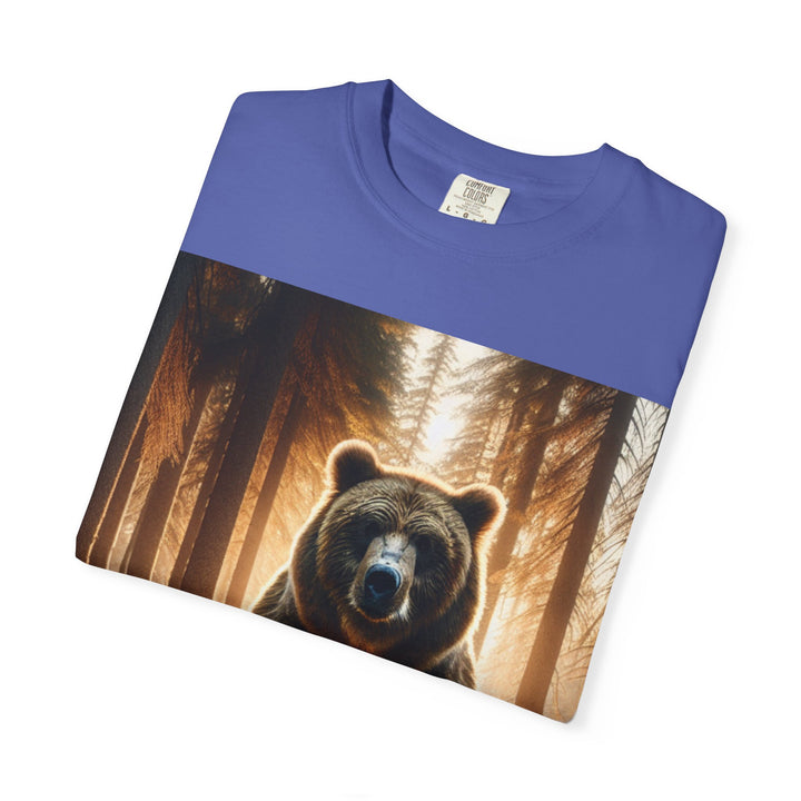 Nature-Inspired Bear Graphic Unisex T-Shirt