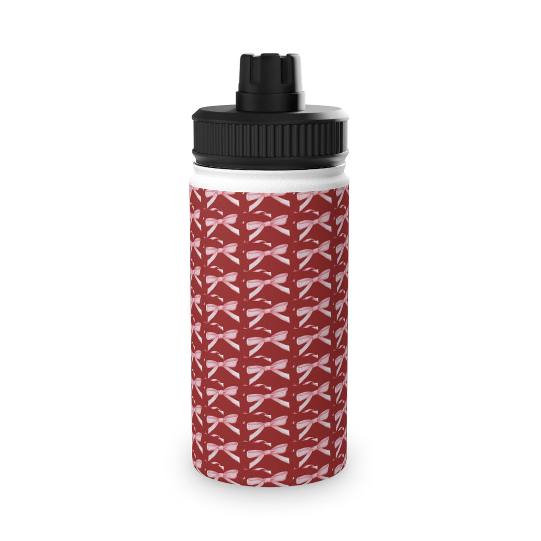 Stylish Stainless Steel Water Bottle with Sports Lid - Perfect for Fitness & Outdoor Adventures