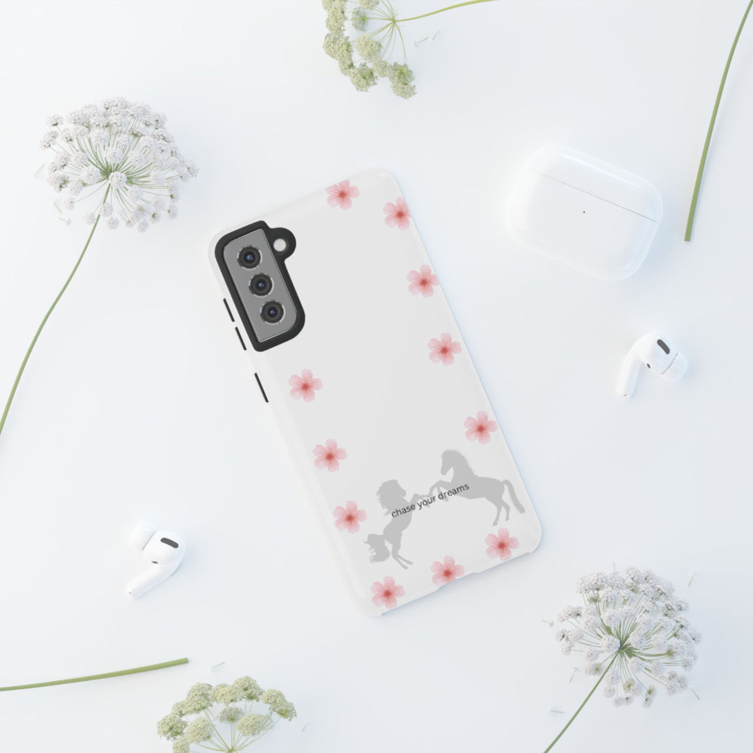 Chase Your Dreams Floral Phone Case