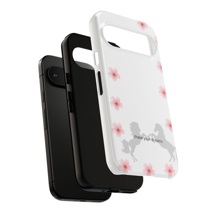 Chase Your Dreams Floral Phone Case